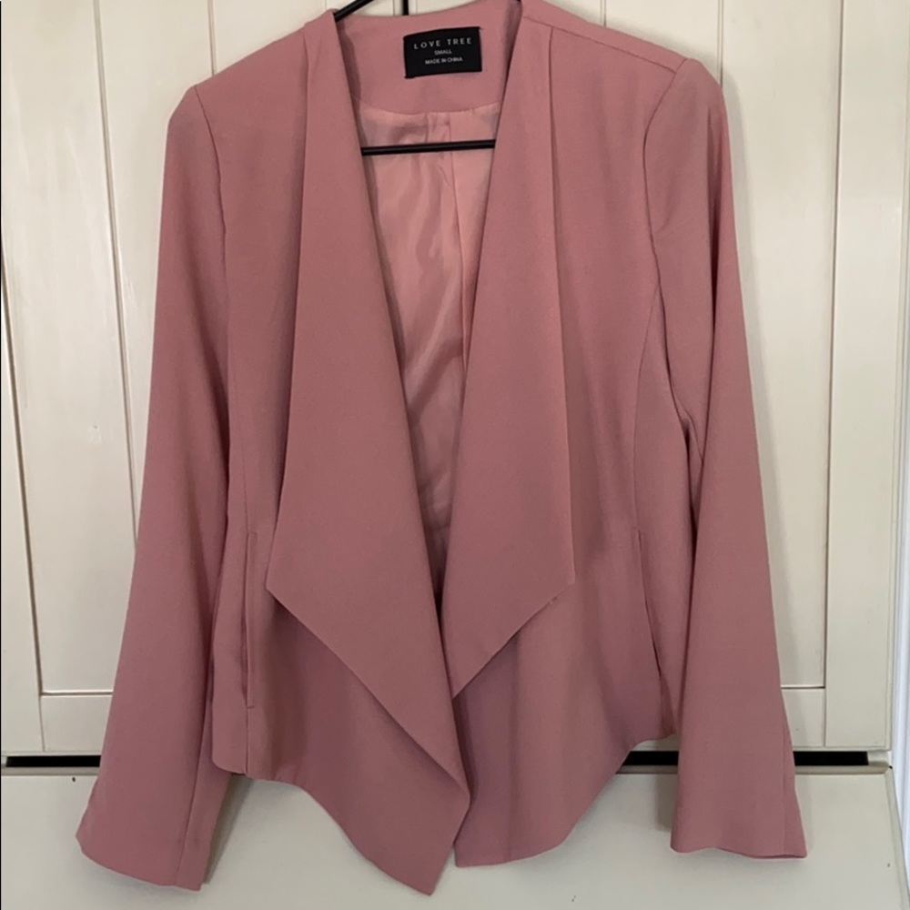 NWOT pink blazer